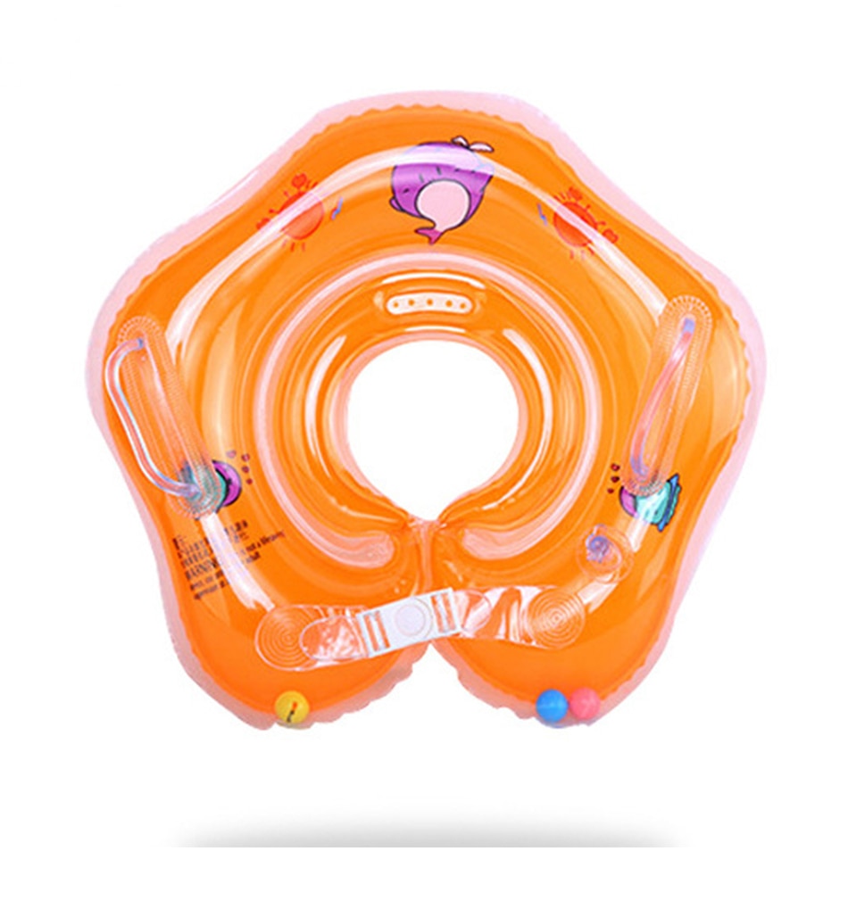 Music Baby Neck Float Swimming Newborn Children's Float Baby Pump Mattress Pool Swim Wheel For 0-24m Kids Swim Pool Accessories